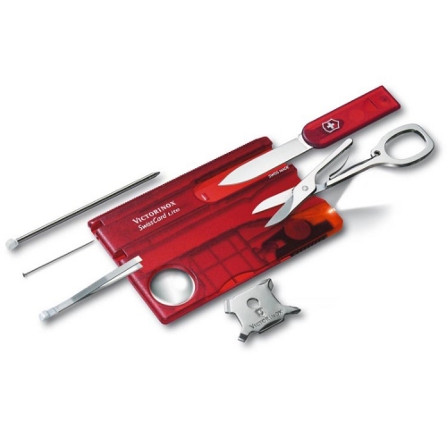 Victorinox Swiss Army Swiss Card Lite Ruby Blistered 0.7300.TB1