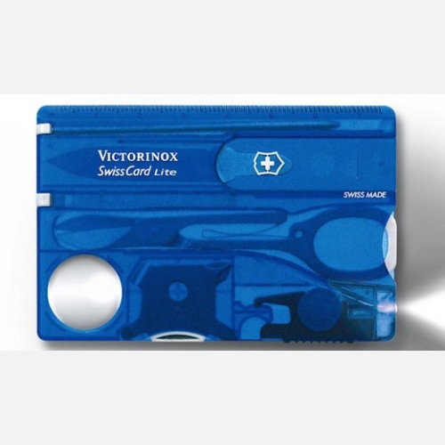 Victorinox Swiss Army Swiss Card Lite Sapphire 0.7322.T2B1