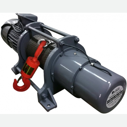 DUKE Winch 1ton, 10mmx200m, 12m/min, 3Ø, 2.2kW, 302kg DU-212XL