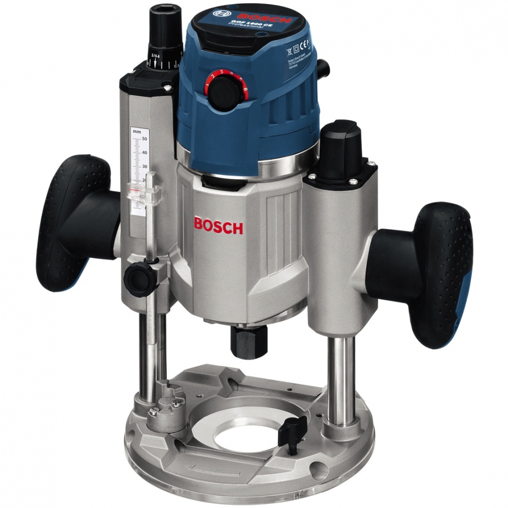 Bosch Variable Speed Router 1600W, Max25000rpm, 6kg GOF1600CE