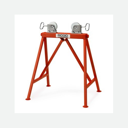 RIDGID Adjustable Stand with Steel Rollers