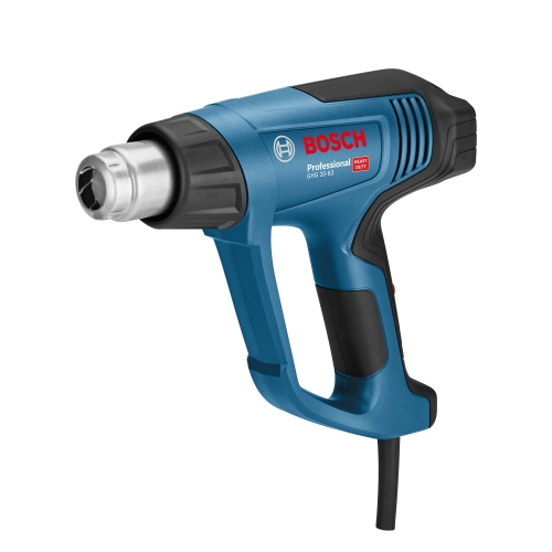 Bosch Hot Air Gun GHG20-63, Temperature Control, 50-630°C, 2000W, 1.5kg, 240V