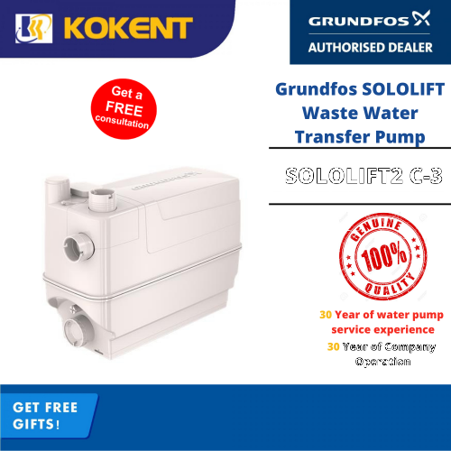 Grundfos SOLOLIFT2 C-3 Waste Water Transfer Pump