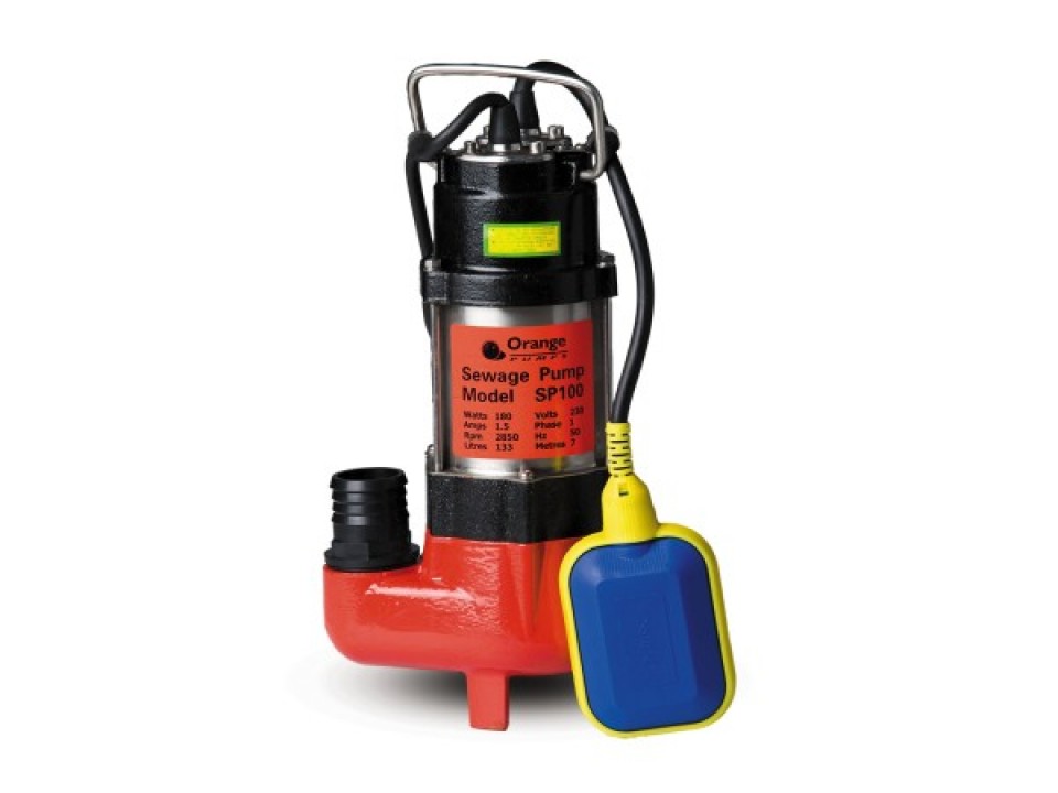 ORANGE SUBMERSIBLE WATER PUMP SP100