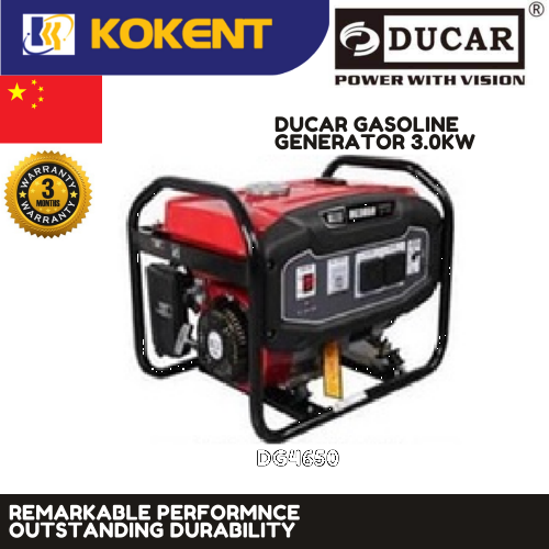 Ducar Gasoline Generator 3.0KW DG4650