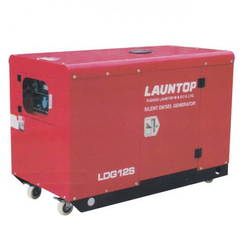 Launtop Diesel Generator 10000kW, 20hp, 52L, 300kg LDG12S-3