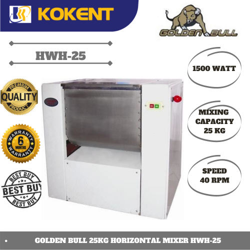 GOLDEN BULL 25KG HORIZONTAL MIXER HWH-25 Be the first to review this product