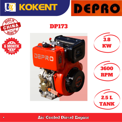 Depro Air Cooled Diesel Engine DP173