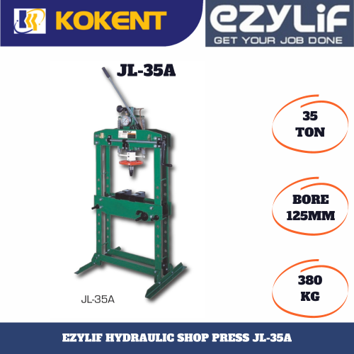 EAZYLIF HYDRAULIC SHOP PRESS JL-35A