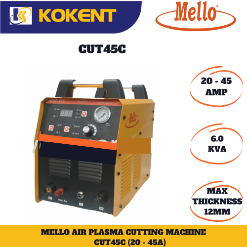 MELLO CUT45C(IGBT) 1 PHASE INVERTER AIR PLASMA CUTTING MACHINE