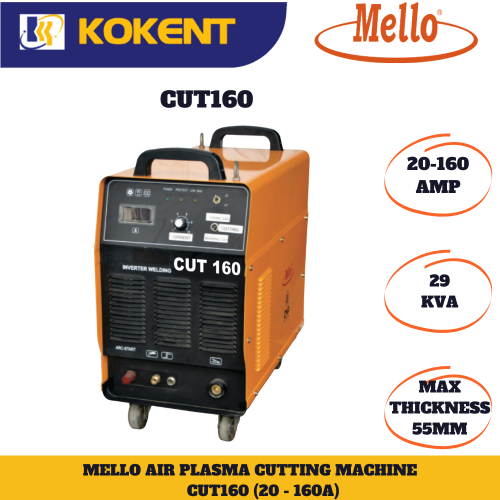 MELLO CUT160(IGBT) 3 PHASE INVERTER AIR PLASMA CUTTING MACHINE