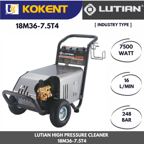 LUTIAN HIGH PRESSURE CLEANER 18M36-7.5T4 [INDUSTRY TYPE]