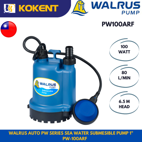 WALRUS auto PW SERIES SEA WATER SUBMESIBLE PUMP 1