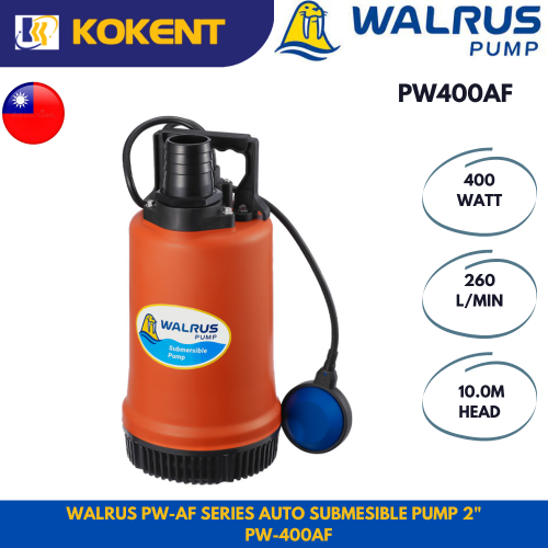 WALRUS PW-AF SERIES AUTO SUBMESIBLE PUMP 2