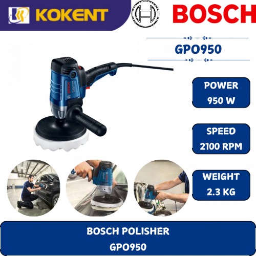 BOSCH HEAVY DUTY POLISHER GPO950 (950W,7