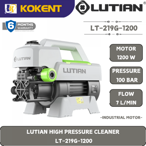 LUTIAN HIGH PRESSURE CLEANER LT-219G-1200 [INDUCTION MOTOR TYPE]