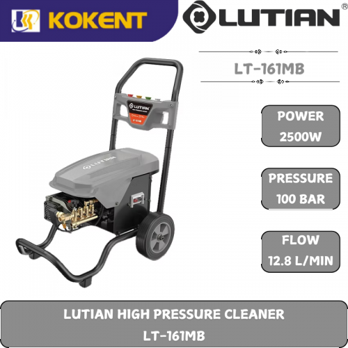 LUTIAN HIGH PRESSURE CLEANER LT-161MB [INDUSTRY TYPE] [2500W,100BAR,12.7L/MIN,34.2KG]