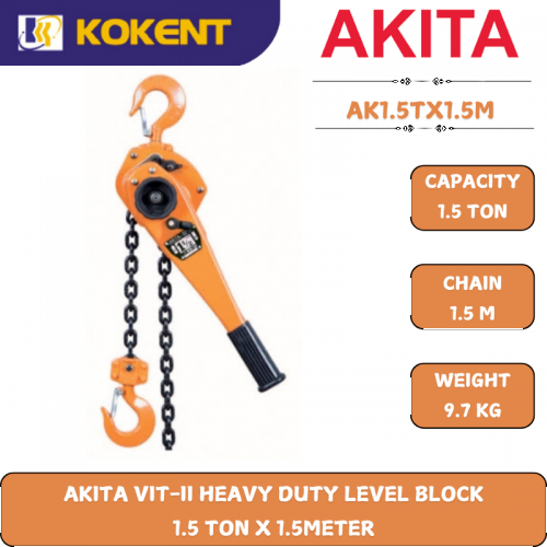 AKITA VIT-II HEAVY DUTY LEVEL BLOCK  1.5 TON X 1.5METER