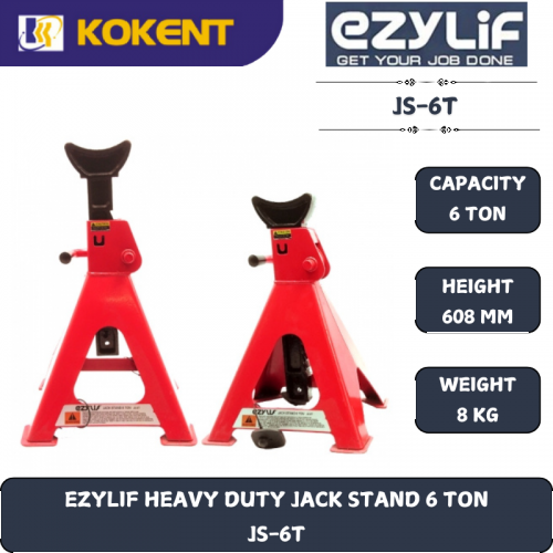 EZYLIF HEAVY DUTY JACK STAND 6 TON JS-6T