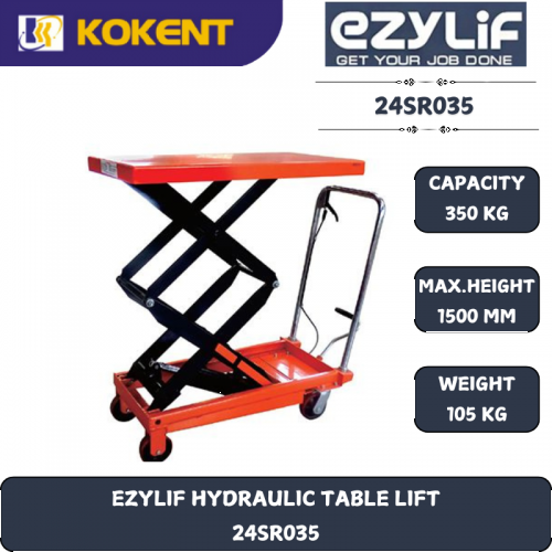 EZYLIF HYDRAULIC TABLE LIFT  24SR035