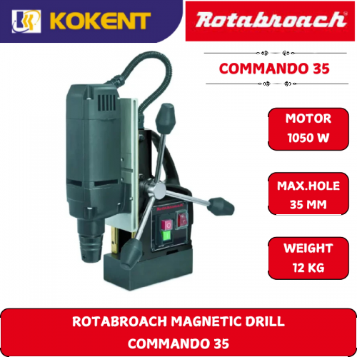 ROTABROACH MAGNETIC DRILL  COMMANDO 35
