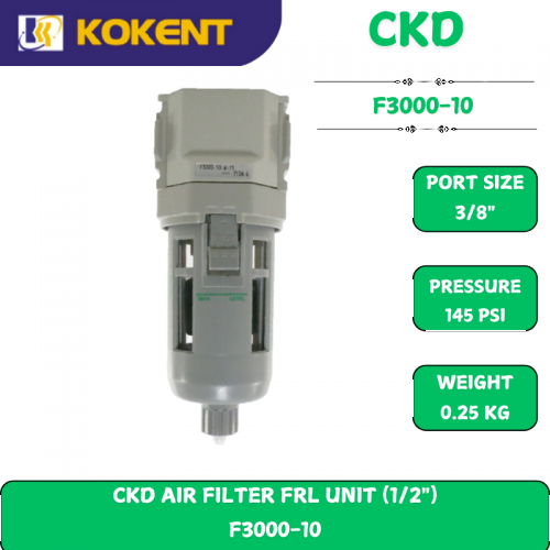 CKD AIR FILTER  F3000-10 (3/8