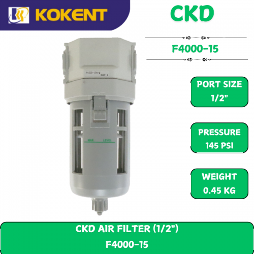 CKD AIR FILTER  F4000-15 (1/2
