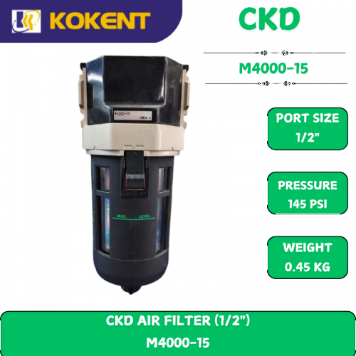 CKD AIR FILTER M4000-15 (1/2