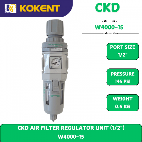 CKD AIR FILTER FR UNT W4000-15 (1/2