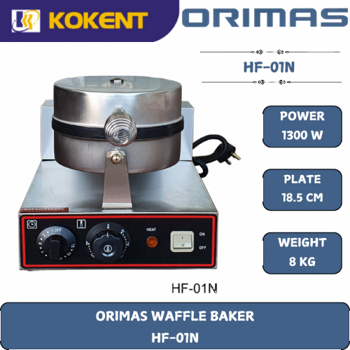 ORIMAS WAFFLE BAKER  HF-01N