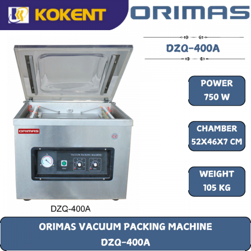 ORIMAS VACUUM PACKING MACHINE  DZQ-400A