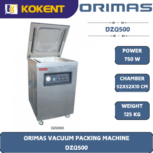 ORIMAS VACUUM PACKING MACHINE  DZQ500