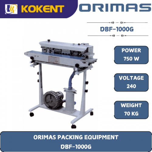 ORIMAS PACKING EQUIPMENT  DBF-1000G