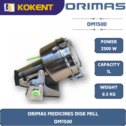 ORIMAS MEDICINES DISK MILL  DM1500