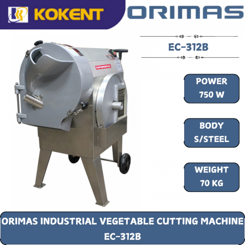 ORIMAS INDUSTRIAL VEGETABLE CUTTING MACHINE  EC-312B