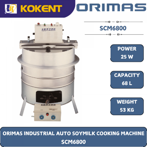 ORIMAS INDUSTRIAL AUTO SOYMILK COOKING MACHINE  SCM6800
