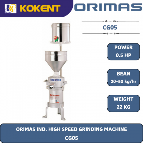 ORIMAS IND. HIGH SPEED GRINDING MACHINE  CG05