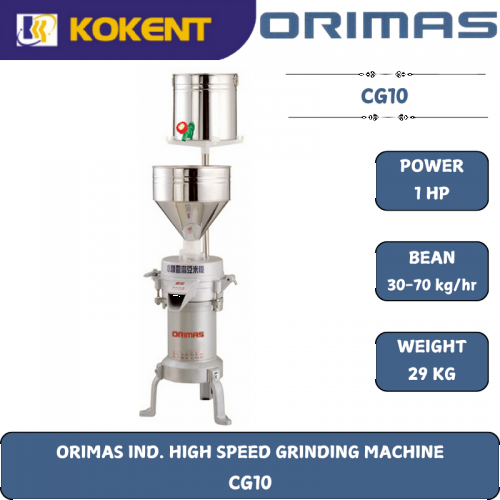 ORIMAS IND. HIGH SPEED GRINDING MACHINE  CG10