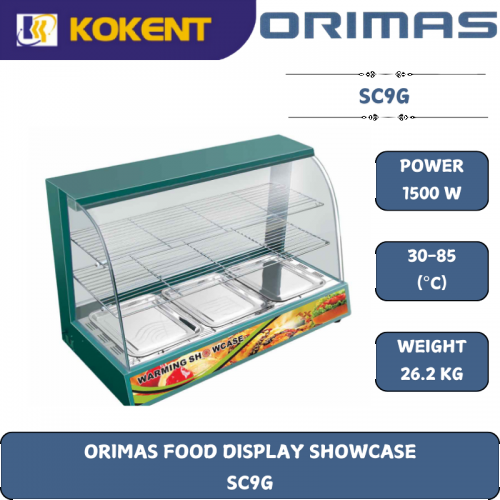 ORIMAS FOOD DISPLAY SHOWCASE  SC9G