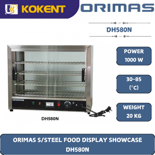 ORIMAS S/STEEL FOOD DISPLAY SHOWCASE  DH580N