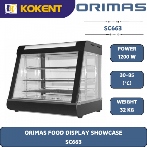 ORIMAS FOOD DISPLAY SHOWCASE  SC663