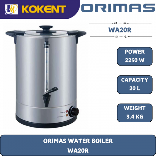 ORIMAS WATER BOILER  WA20R