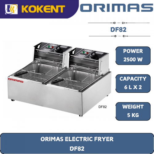 ORIMAS ELECTRIC FRYER  DF82