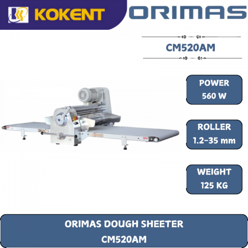 ORIMAS DOUGH SHEETER  CM520AM