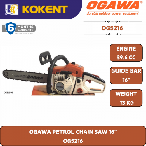 OGAWA PETROL CHAIN SAW [ 16