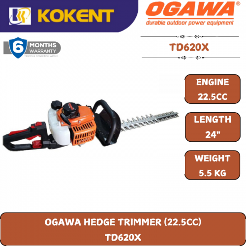 OGAWA PETROL HEDGE TRIMMER [22.5CC] TD620X