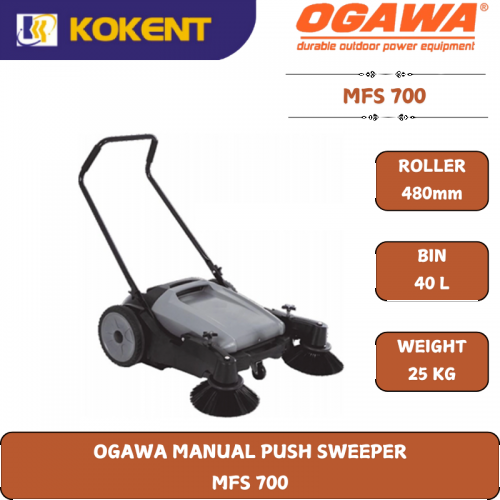OGAWA MANUAL PUSH SWEEPER  MFS 700