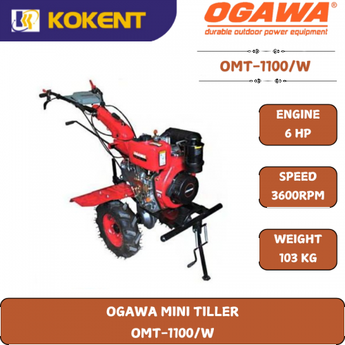 OGAWA MINI TILLER  [6HP] OMT-1100/W