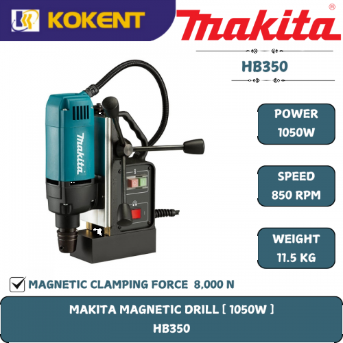 Makita Magnetic Drill 35 mm (1-3/8