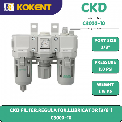 CKD FILTER,REGULATOR,LUBRICATOR [3/8